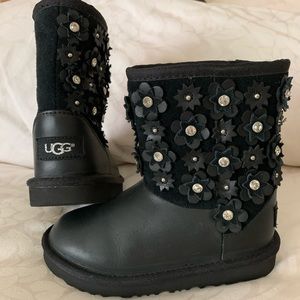 UGG Petal Sparkle Short Boots Toddler Girls 12